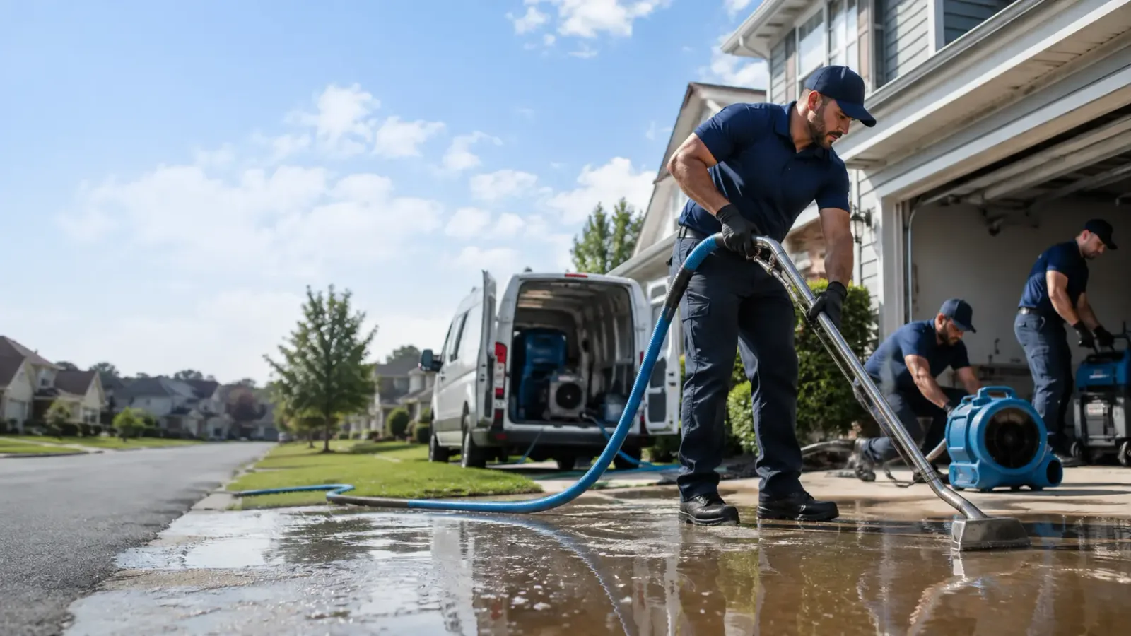 Flood Damage Restoration in Fishers Landing, NY